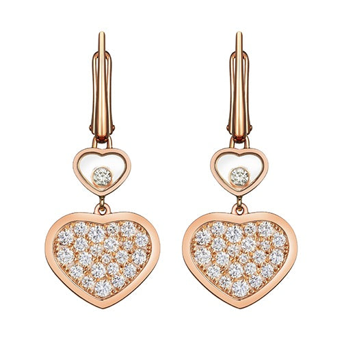 HAPPY HEART EARRINGS FULL DIAMOND