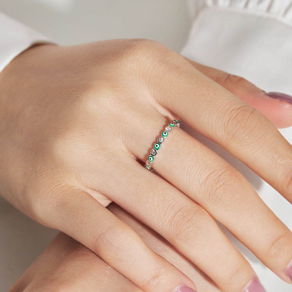 [HOT] Bague quotidienne ronde et scintillante