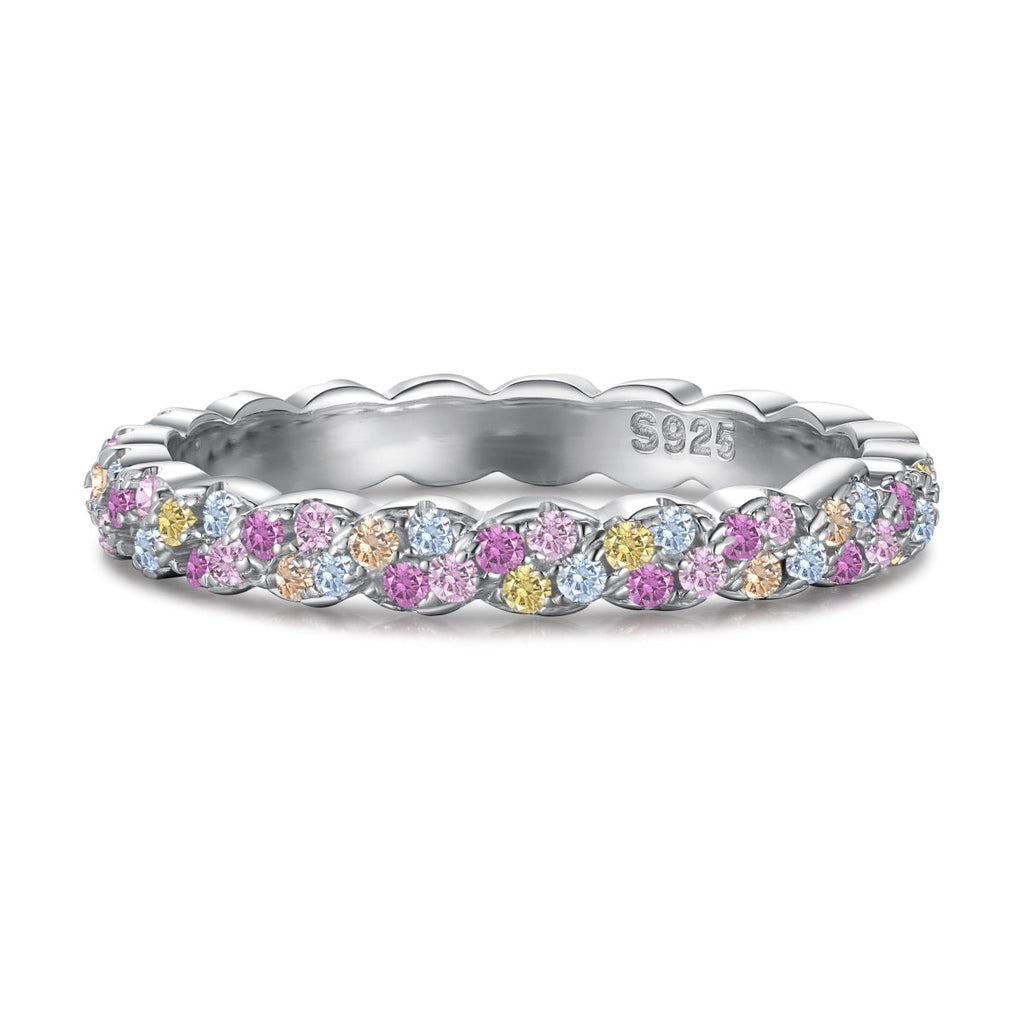 [HOT]Dainty Ebullient Round Cut Daily Ring