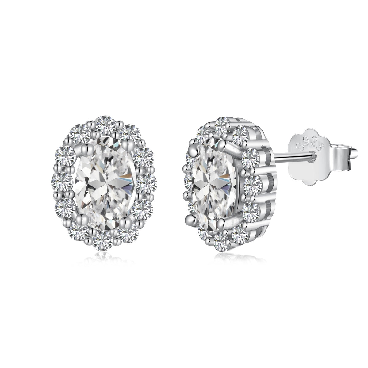 [HOT] Boucles d'oreilles quotidiennes délicates et uniques à coupe ovale