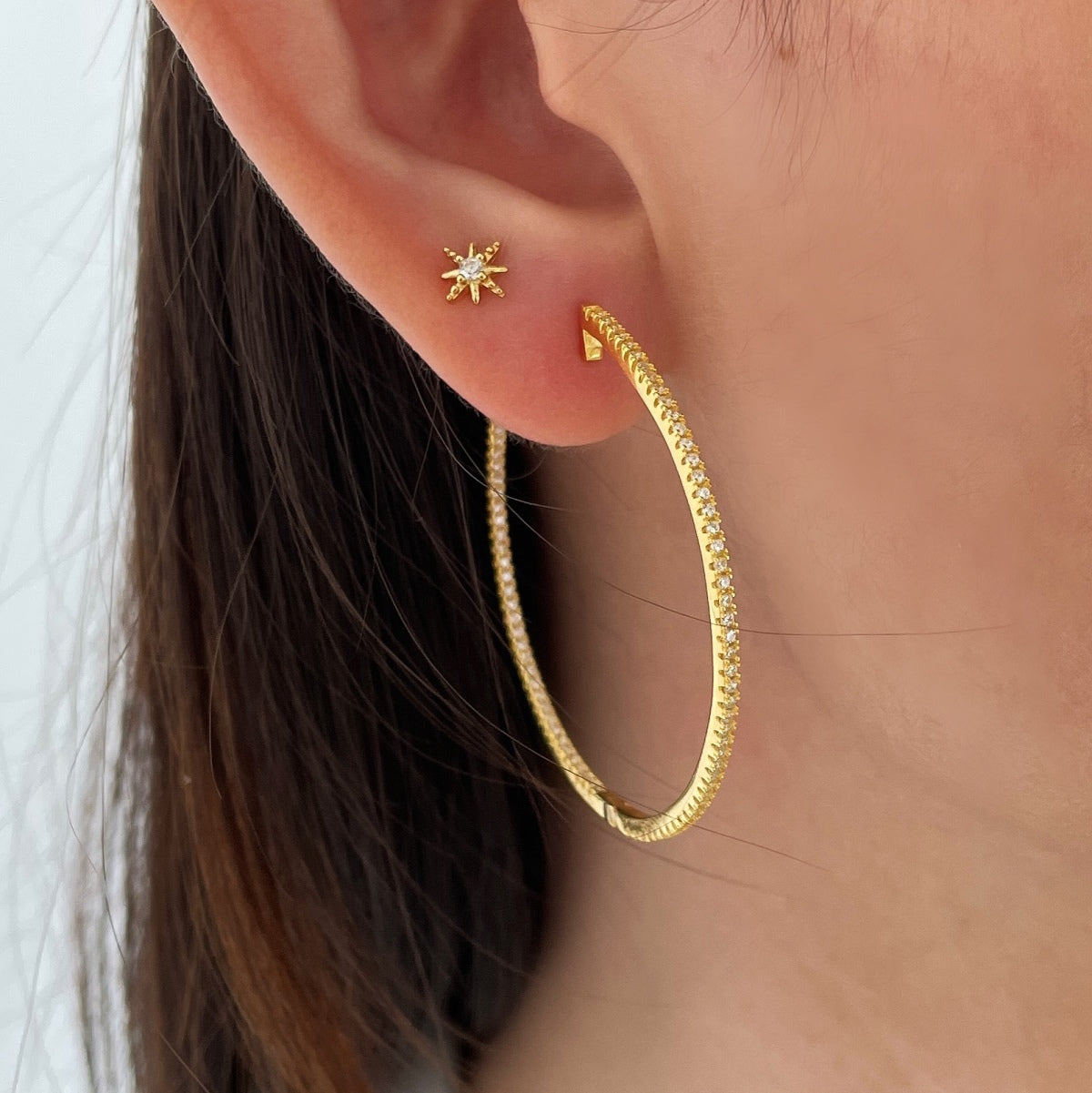 [HOT] Boucles d'oreilles créoles larges populaires