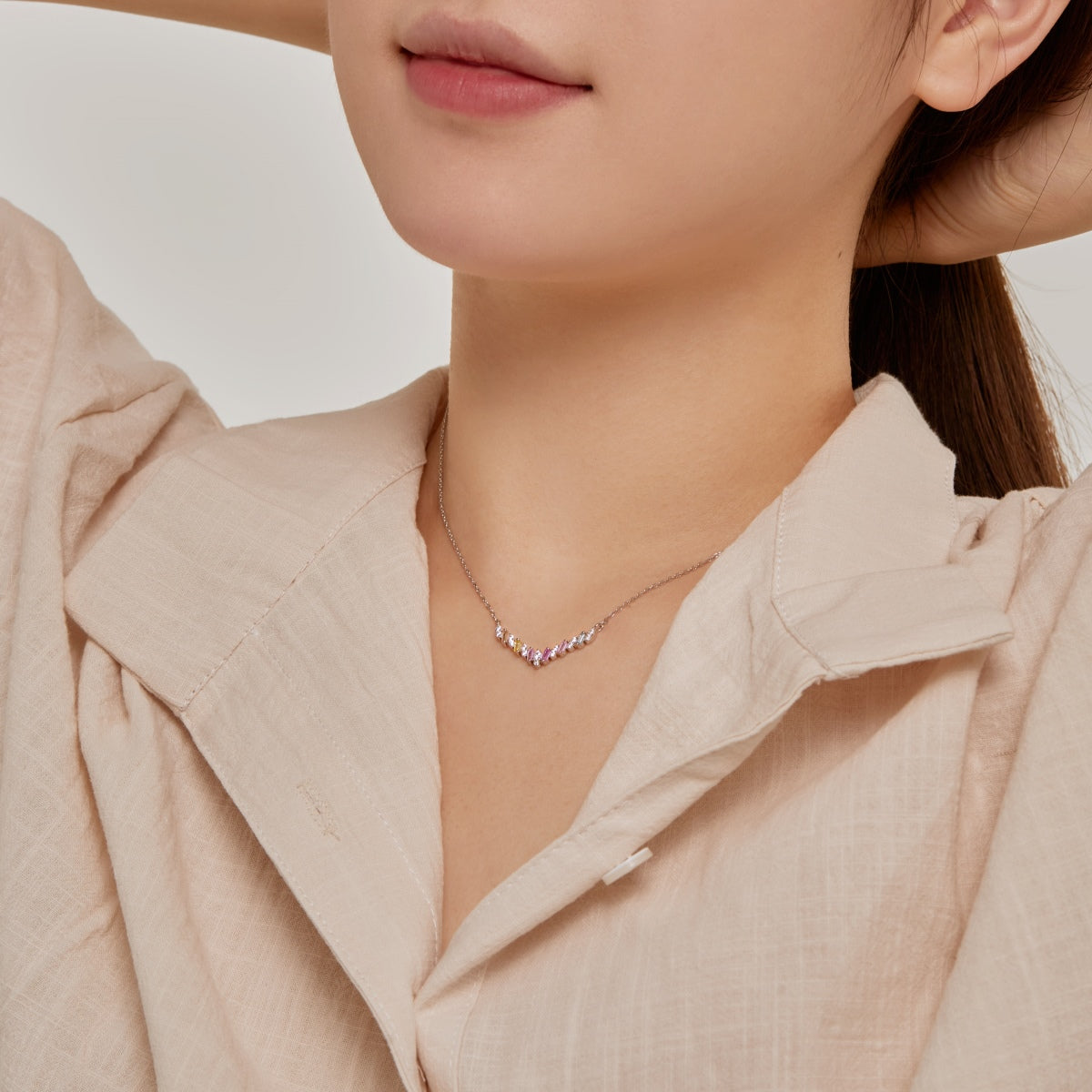 [HOT]Dazzling Rainbow Necklace