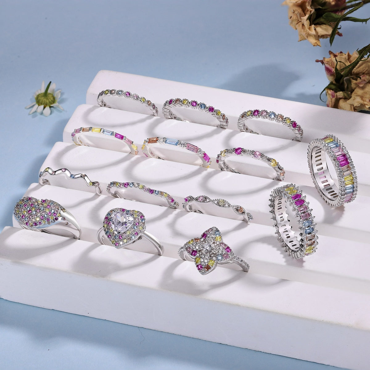 [HOT]Unique Scintillating Round Cut Daily Ring