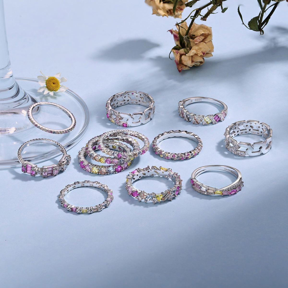[HOT]Unique Scintillating Round Cut Daily Ring