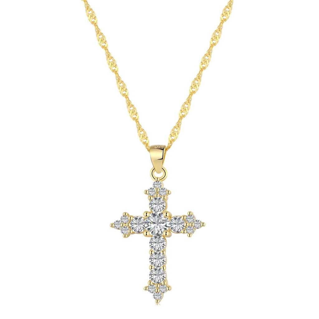 [HOT]Delicate Cross Shape Necklace