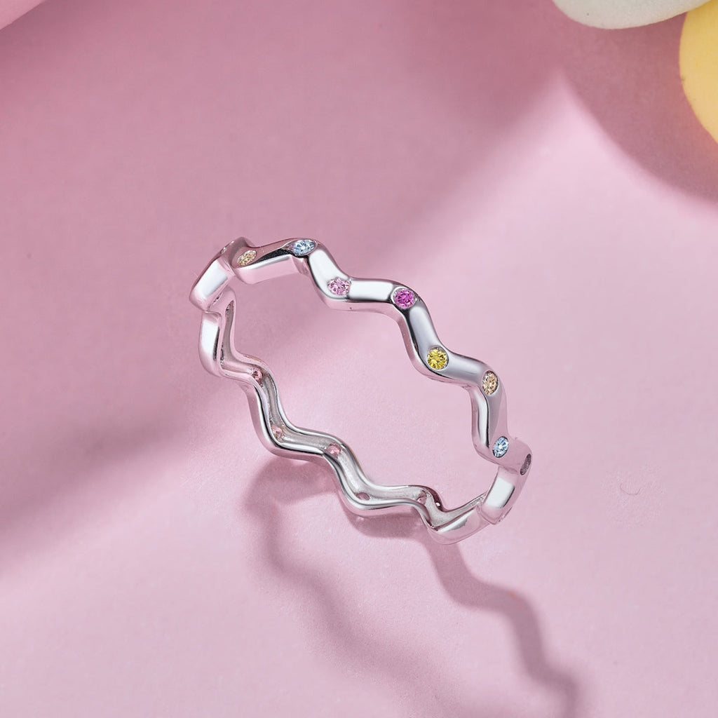 [HOT]Ornate Vibrant Round Cut Daily Ring