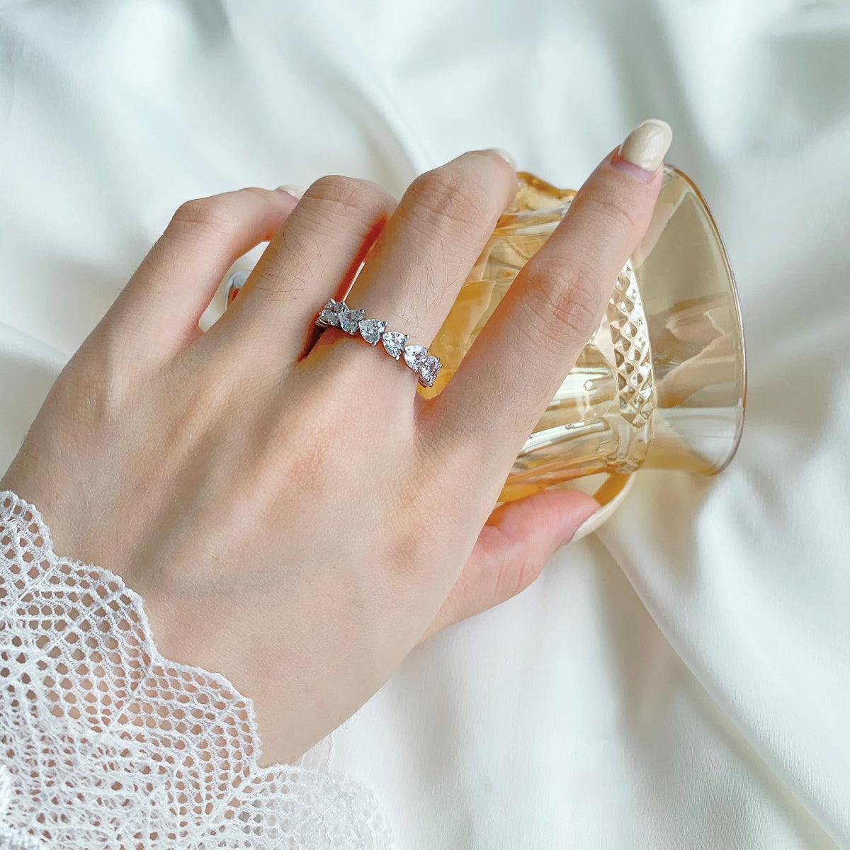 [HOT] Bague d'amoureux taille cœur Radiant Romance de 0,25 carat