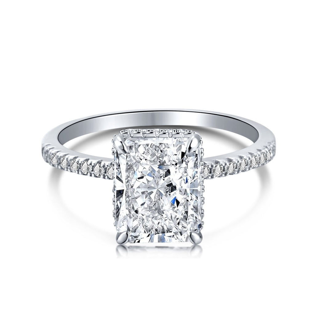 [HOT] Bague de fiançailles luxueuse de 4,0 carats