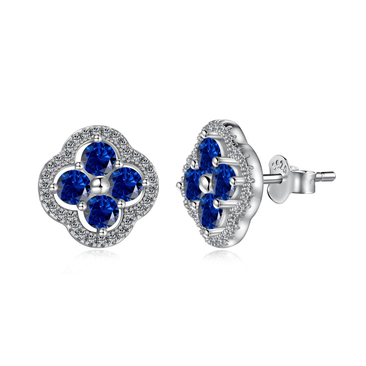 [HOT] Boucles d'oreilles exquises en forme de trèfle à quatre feuilles