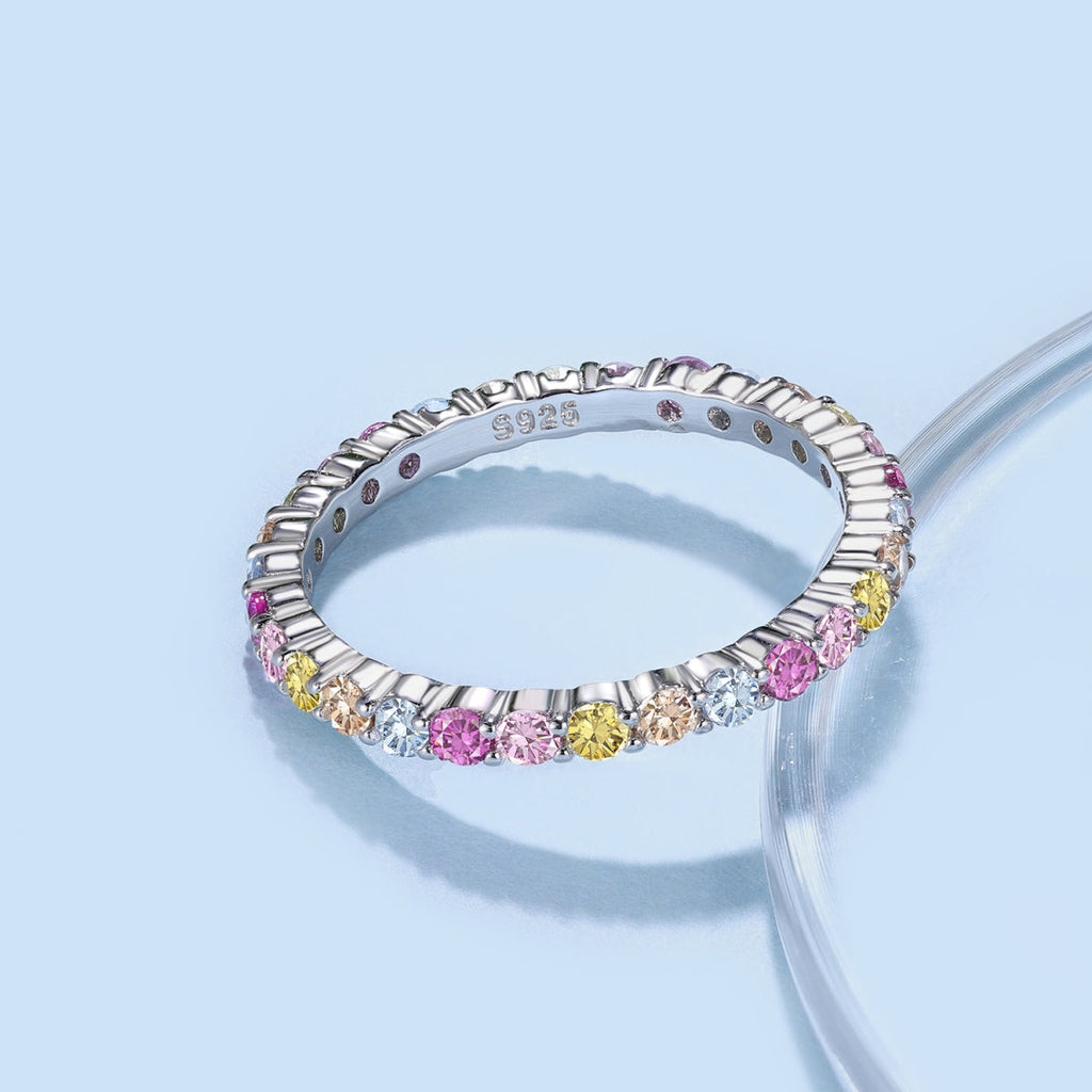[HOT]Elegant Vivid Round Cut Daily Ring