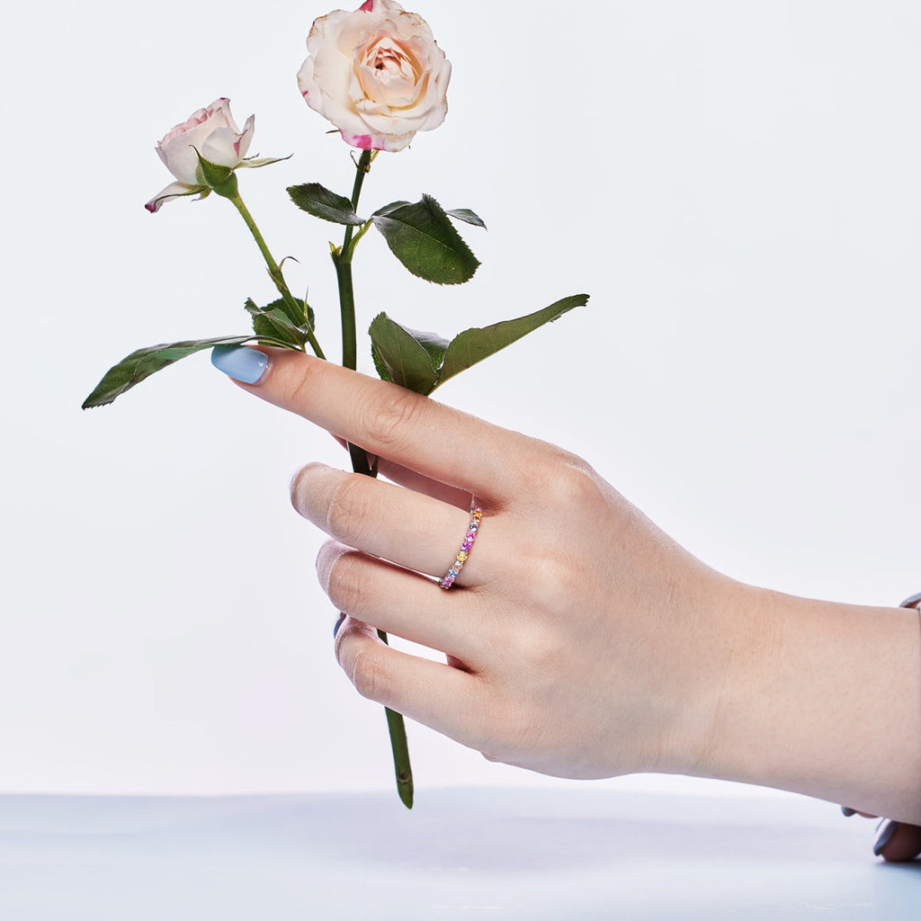 [HOT]Dazzling Resplendent Round Cut Party Ring