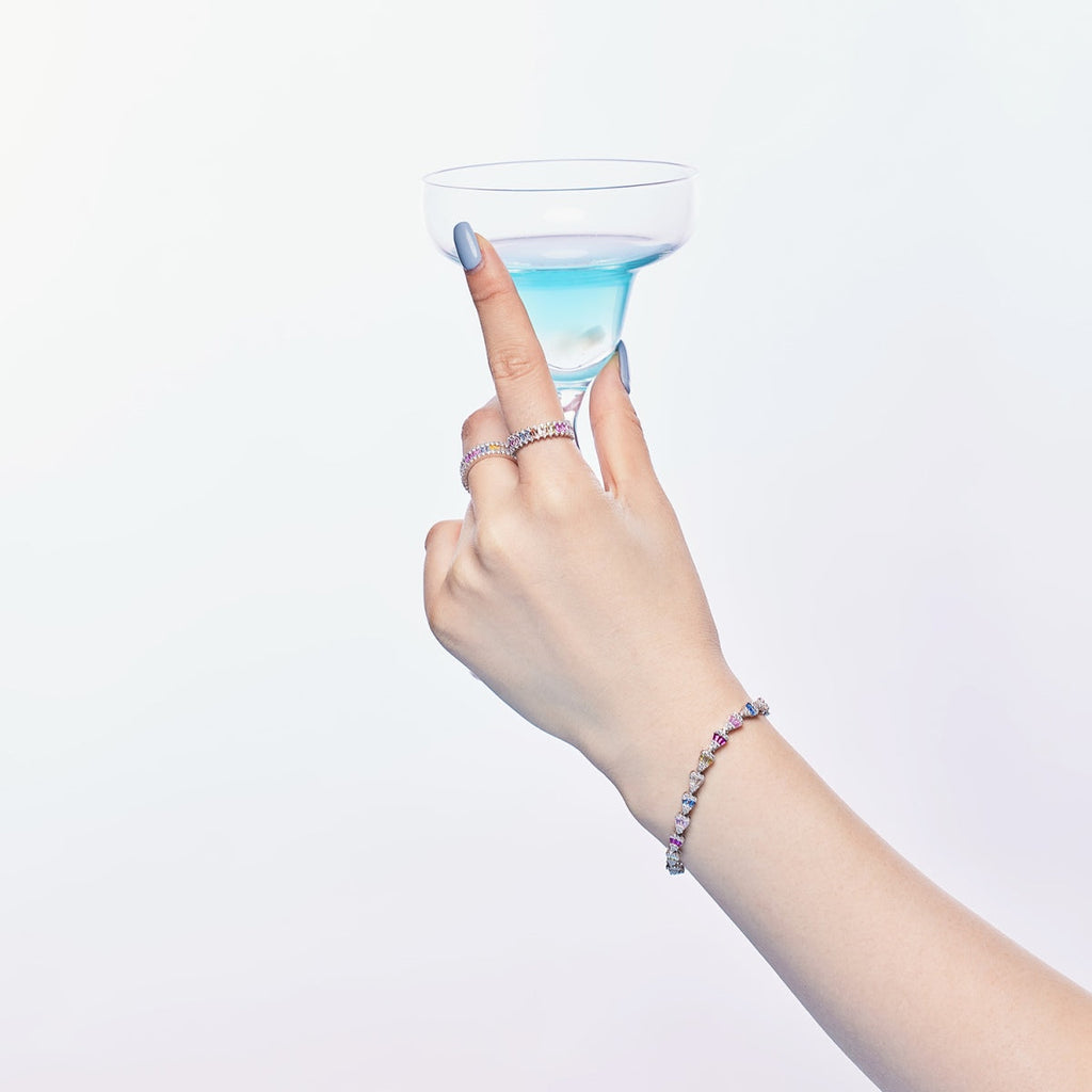 [HOT]Radiant Water Drop Shape Daily Bracelet