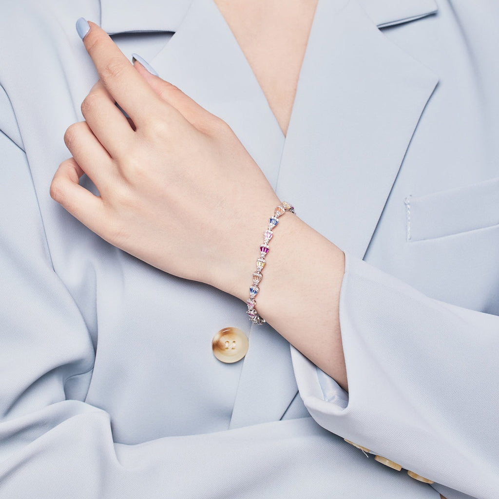 [HOT]Radiant Water Drop Shape Daily Bracelet