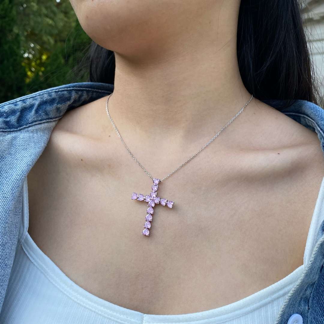 [HOT]Radiant Cross Shape Necklace