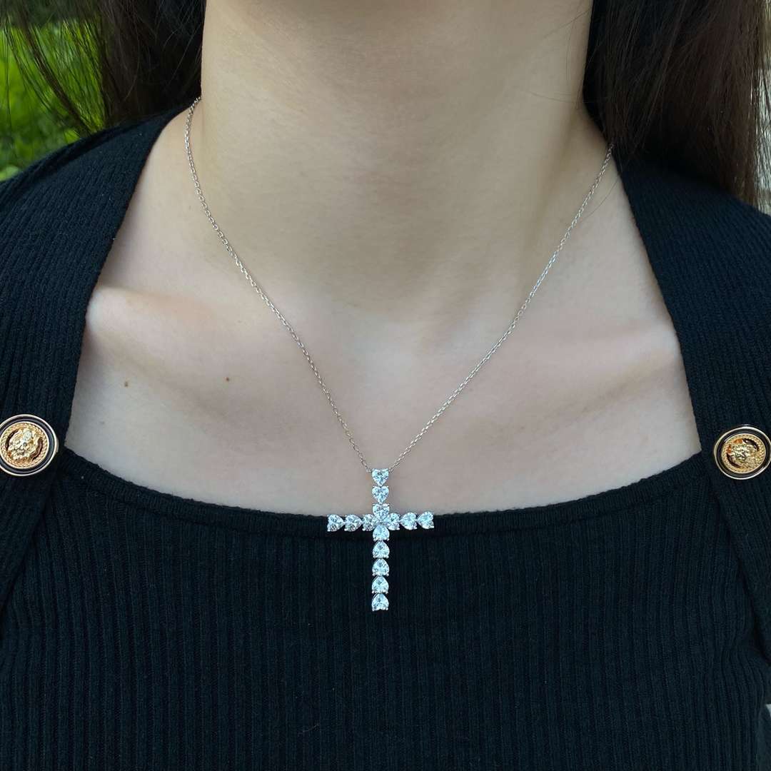 [HOT]Radiant Cross Shape Necklace