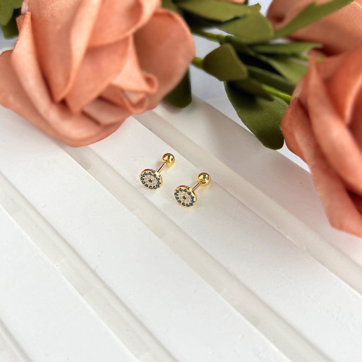 [HOT] Boucles d'oreilles clous d'oreille en os œil du diable