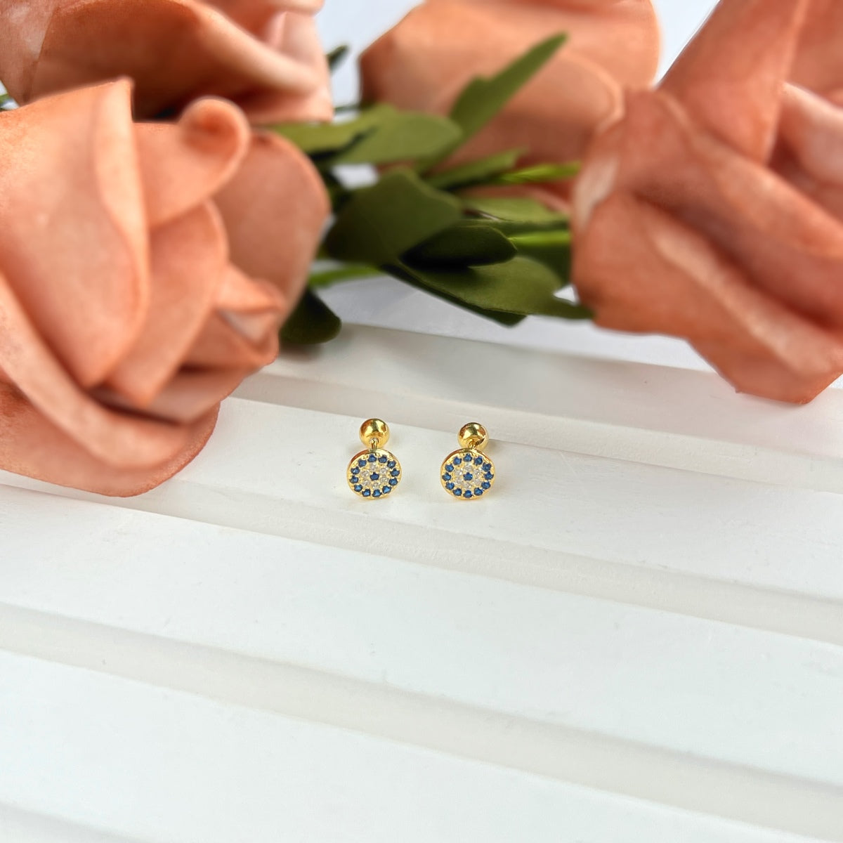 [HOT] Boucles d'oreilles clous d'oreille en os œil du diable