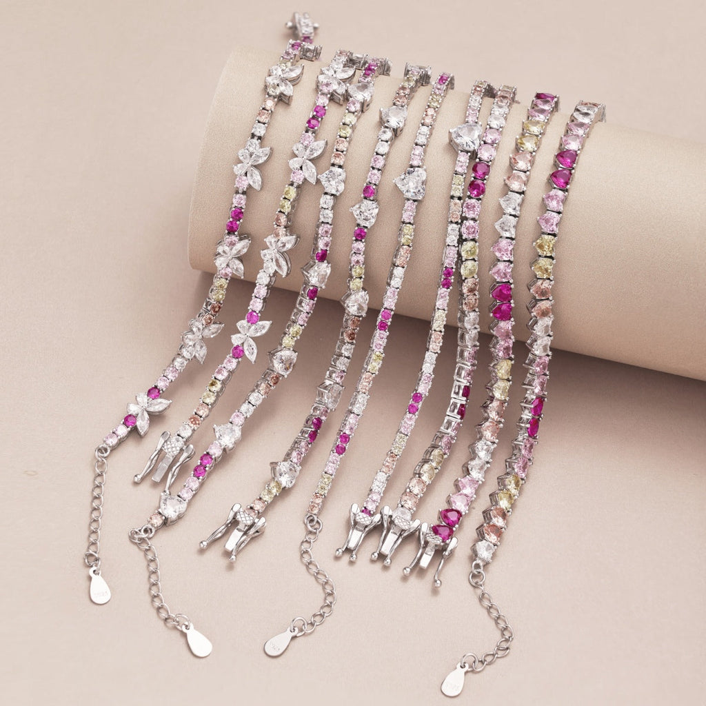 [HOT] Bracelet de fête délicat et coloré taille émeraude