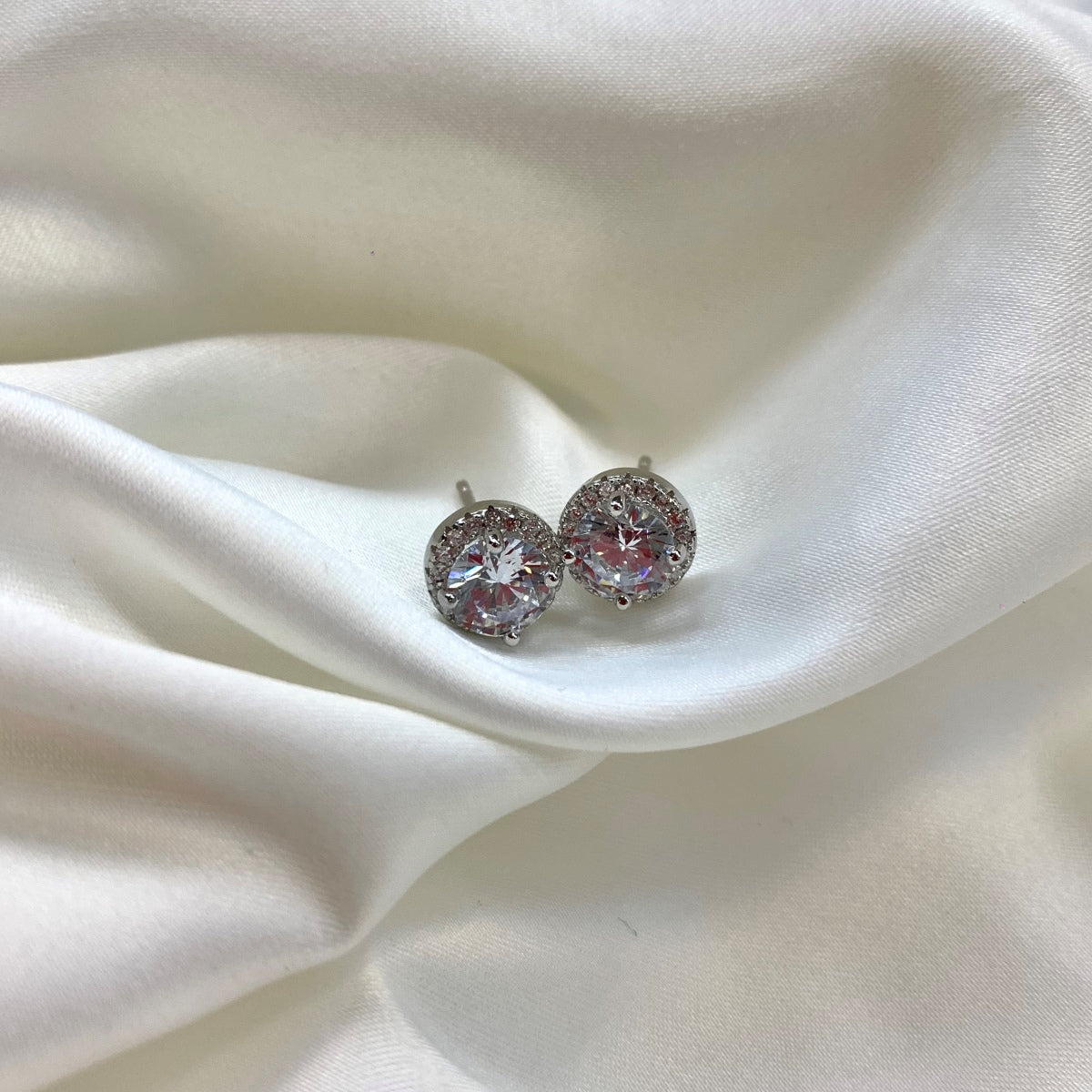 [HOT] Boucles d'oreilles classiques de forme ronde de princesse