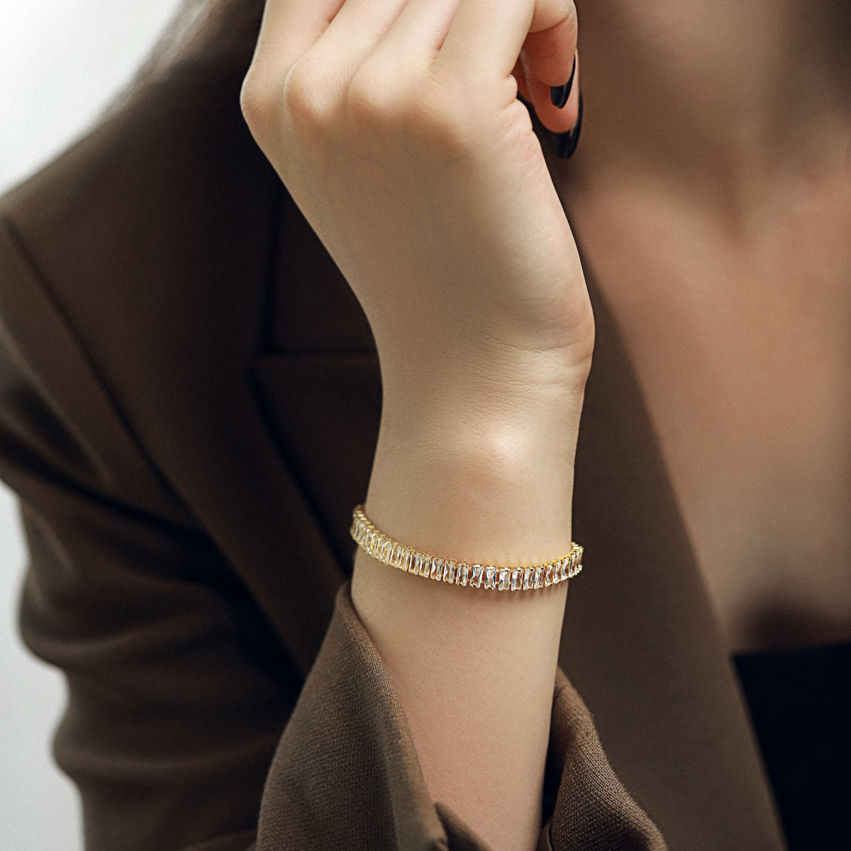 [HOT]Exquisite Emerald Cut Daily Bracelet