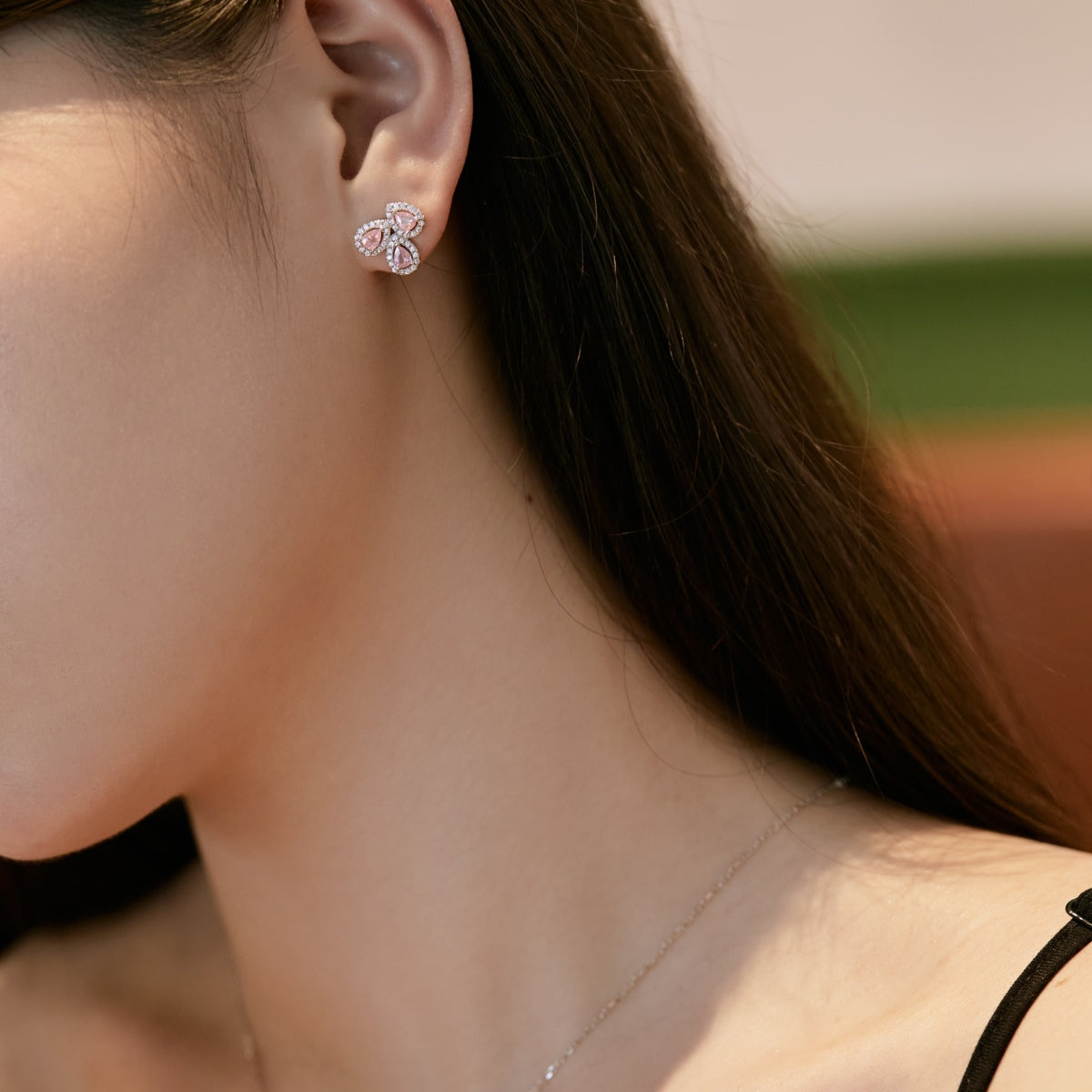 [HOT] Boucles d'oreilles ornées en forme de fleur en forme de poire