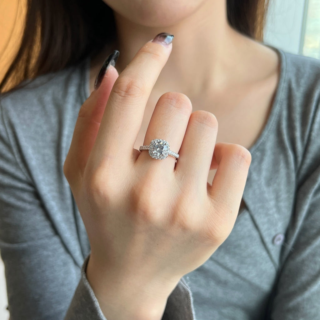 [HOT] Alliance de mariage ronde éblouissante et resplendissante
