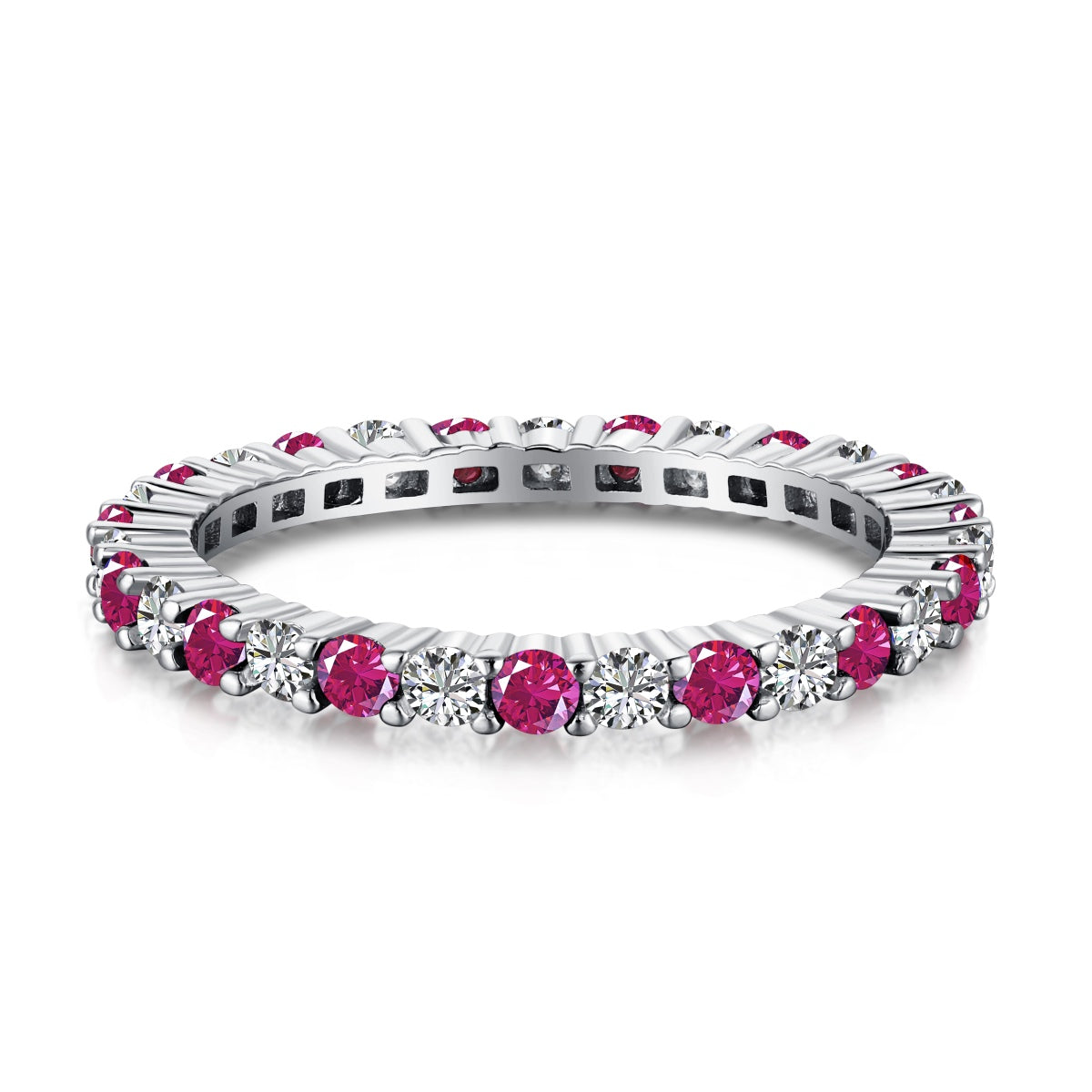 [HOT] Bague de tennis ronde colorée exquise