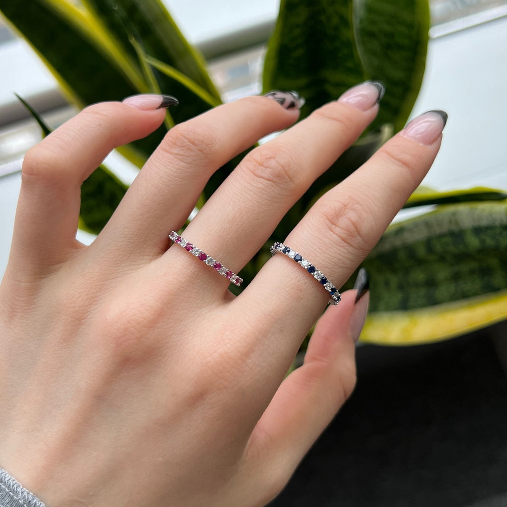 [HOT] Bague de tennis ronde colorée exquise