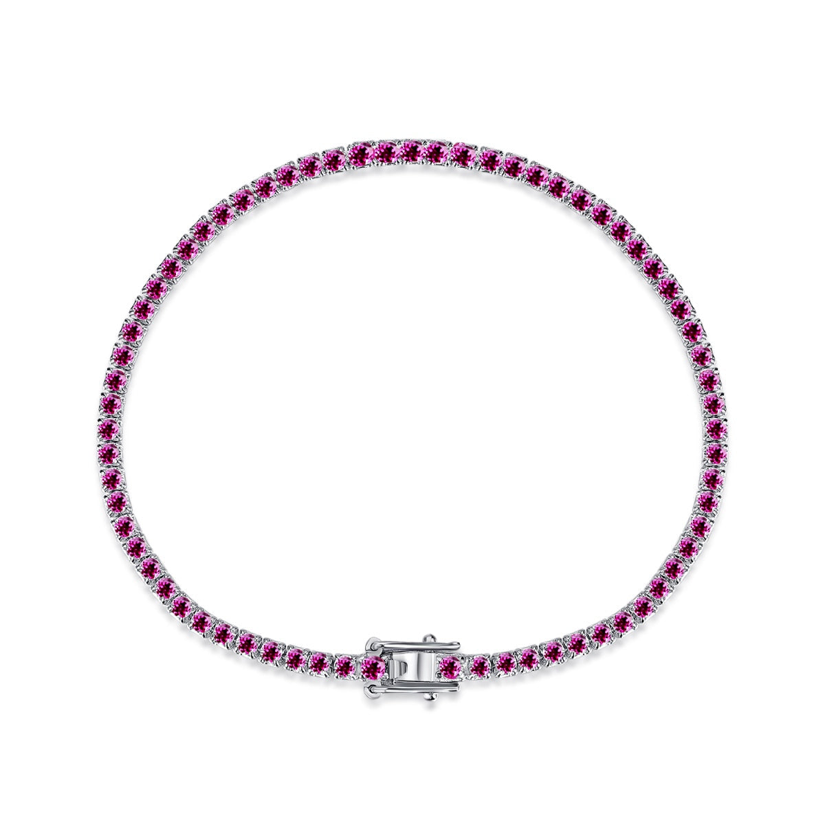 [HOT]Dazzling Colorful Round Cut Daily Bracelet