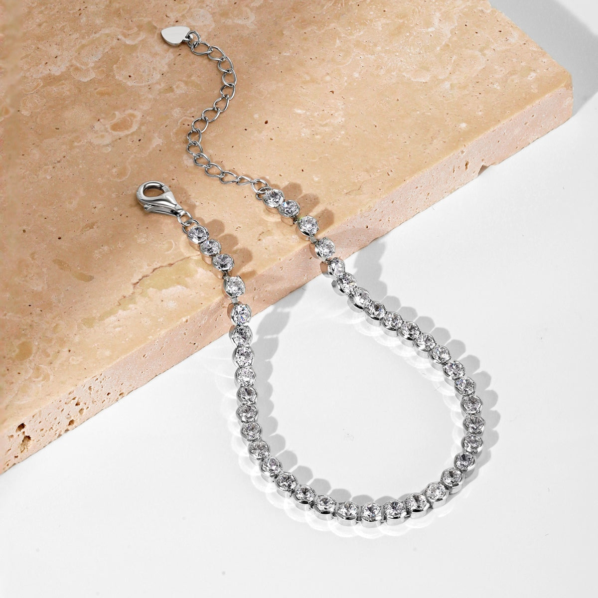 [HOT]Ornate  Sparkling Round Cut Daily Bracelet