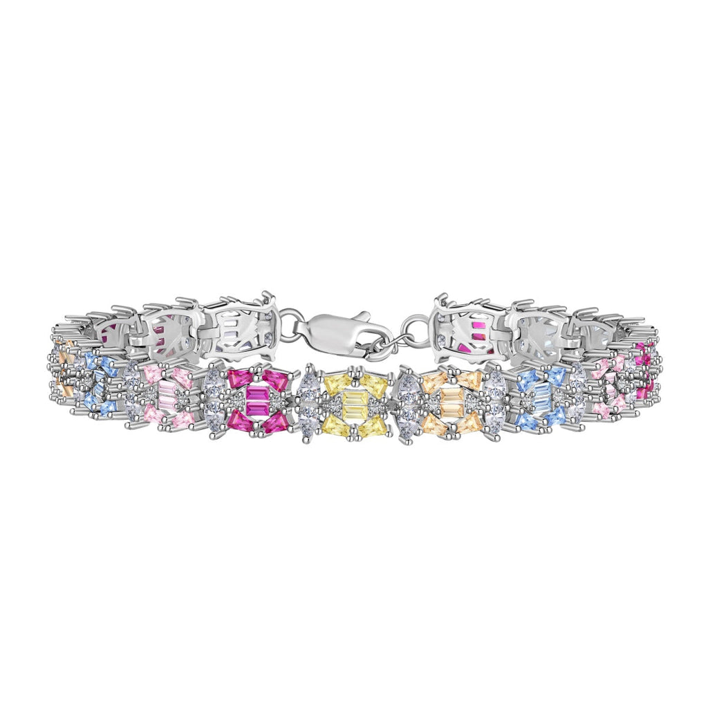 [HOT]Delicate Colorful Multi Cut Party Bracelet
