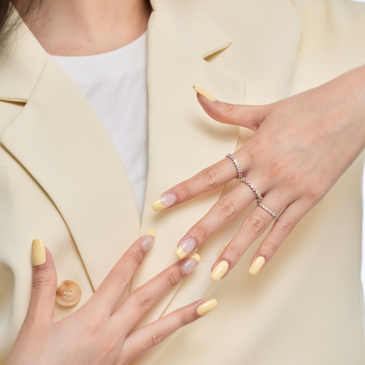 [HOT]Elegant Vivid Round Cut Daily Ring