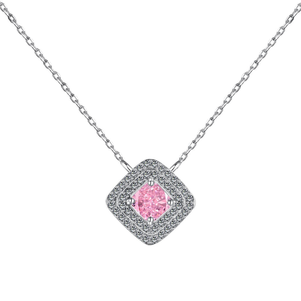 [HOT]Sparkling Asscher Cut Necklace