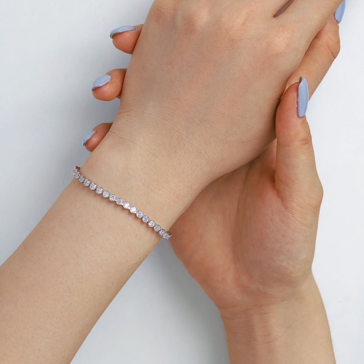 [HOT]Ornate  Sparkling Round Cut Daily Bracelet