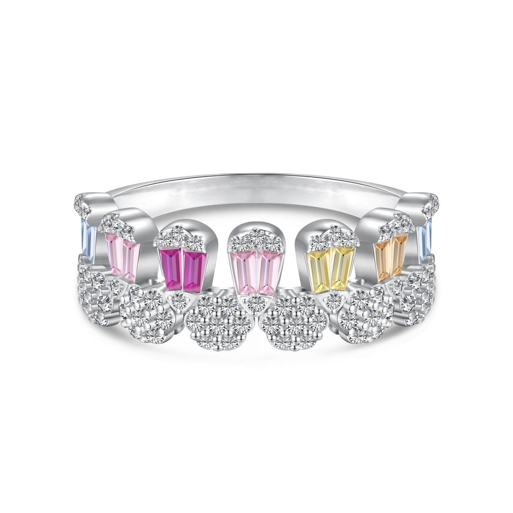 [HOT] Superbe bague quotidienne taille radiante
