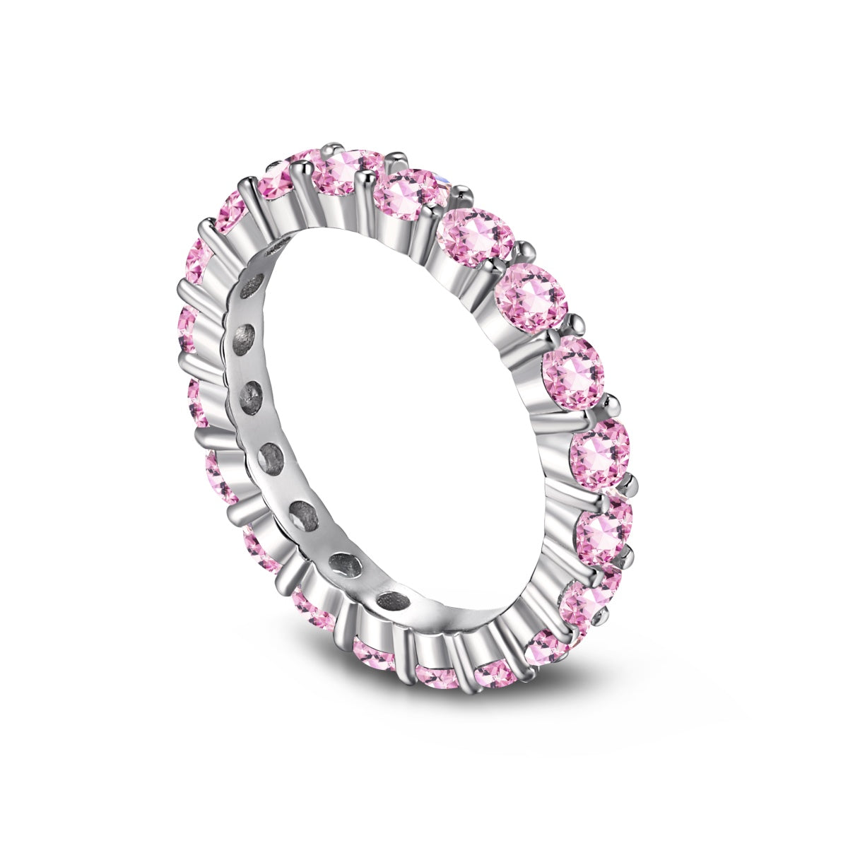 [HOT] Bague de tennis ronde scintillante