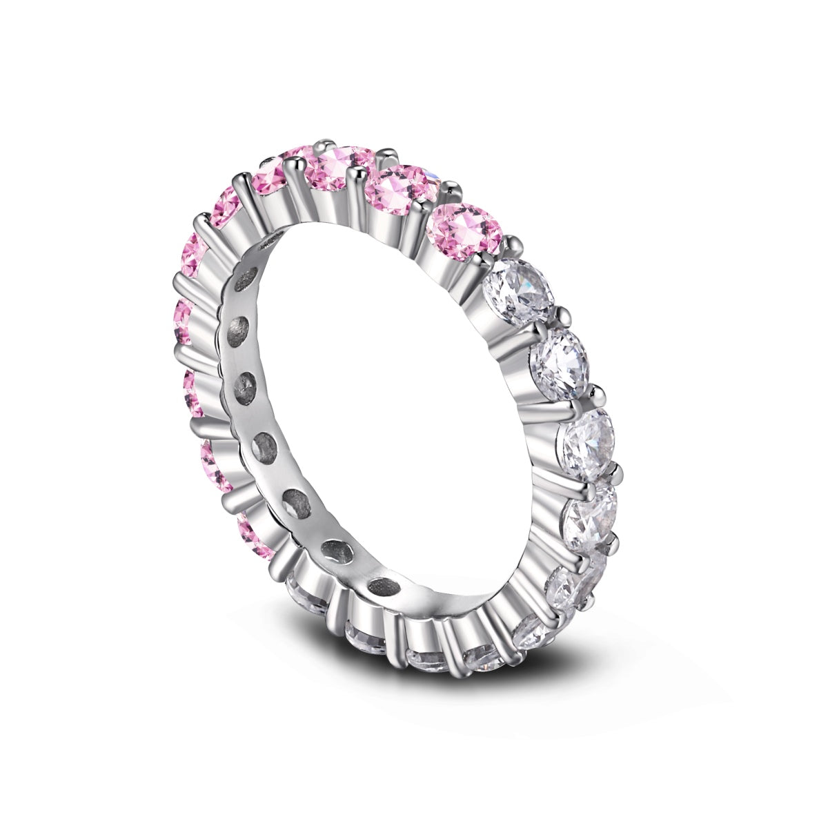[HOT] Bague de tennis ronde scintillante