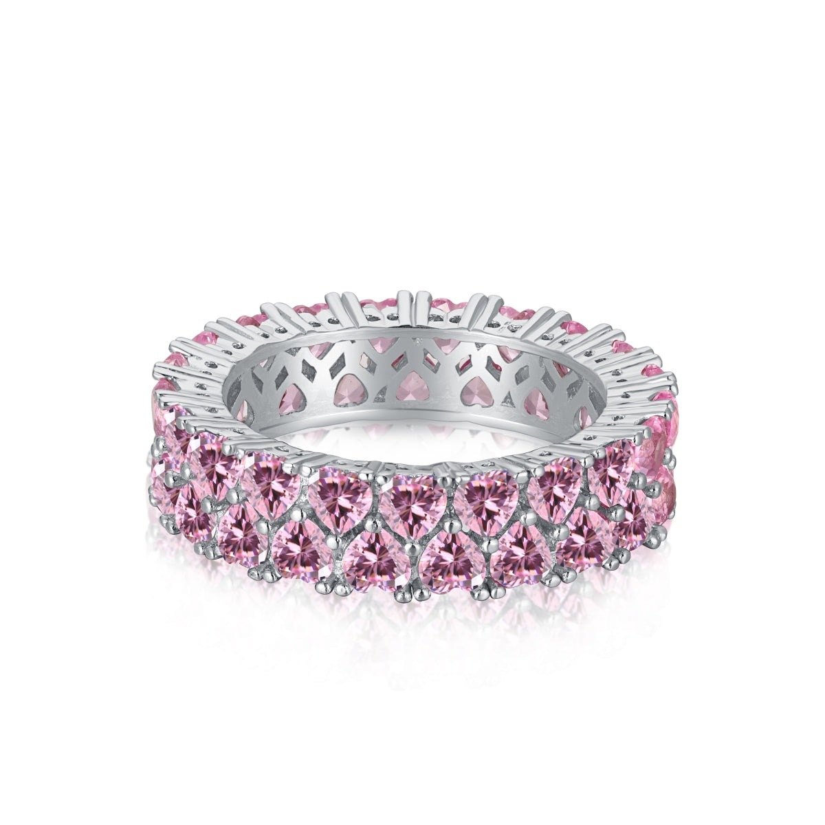 [HOT] Bague cœur scintillante