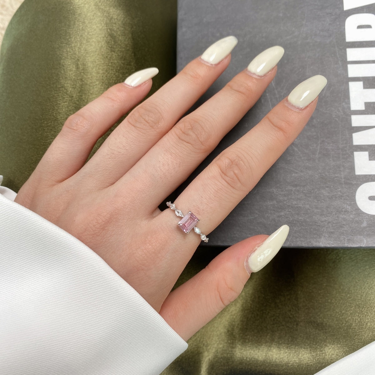 [HOT] Bague quotidienne délicate et resplendissante de 1,0 carat