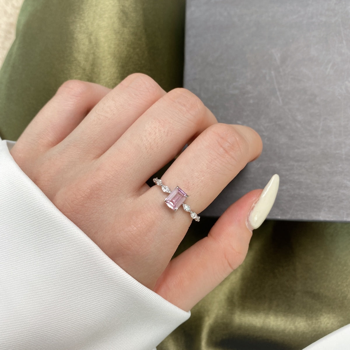 [HOT] Bague quotidienne délicate et resplendissante de 1,0 carat