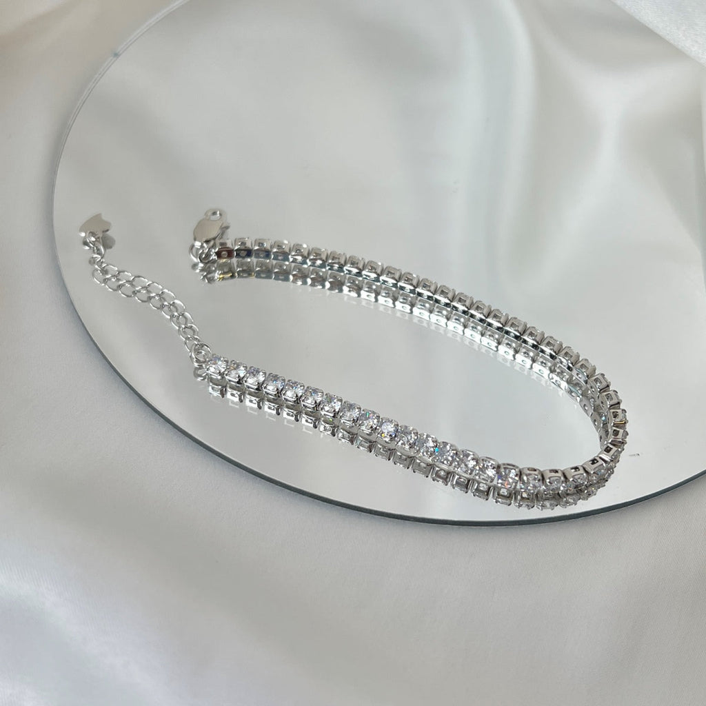[HOT]Sparkling Round Cut Daily Bracelet