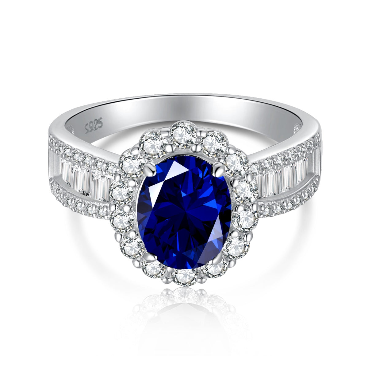 [HOT] Bague de banquet éblouissante et charmante de 1,5 carat à taille ovale