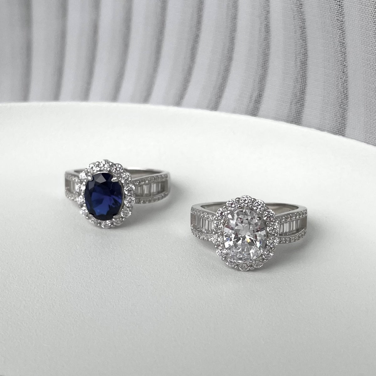 [HOT] Bague de banquet éblouissante et charmante de 1,5 carat à taille ovale