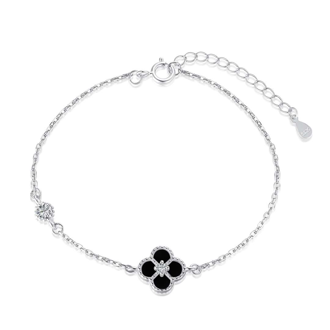 [HOT]Delicate Four Leaf Clover Bracelet