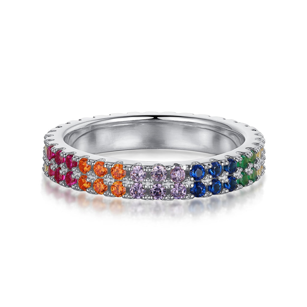 [HOT] Bague de tennis ronde colorée unique
