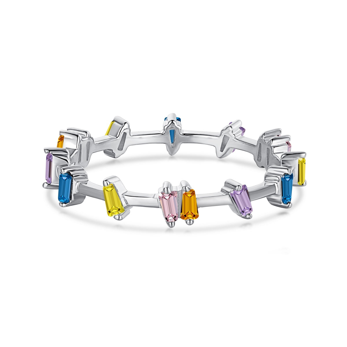 [HOT] Bague journalière unique à coupe trapézoïdale
