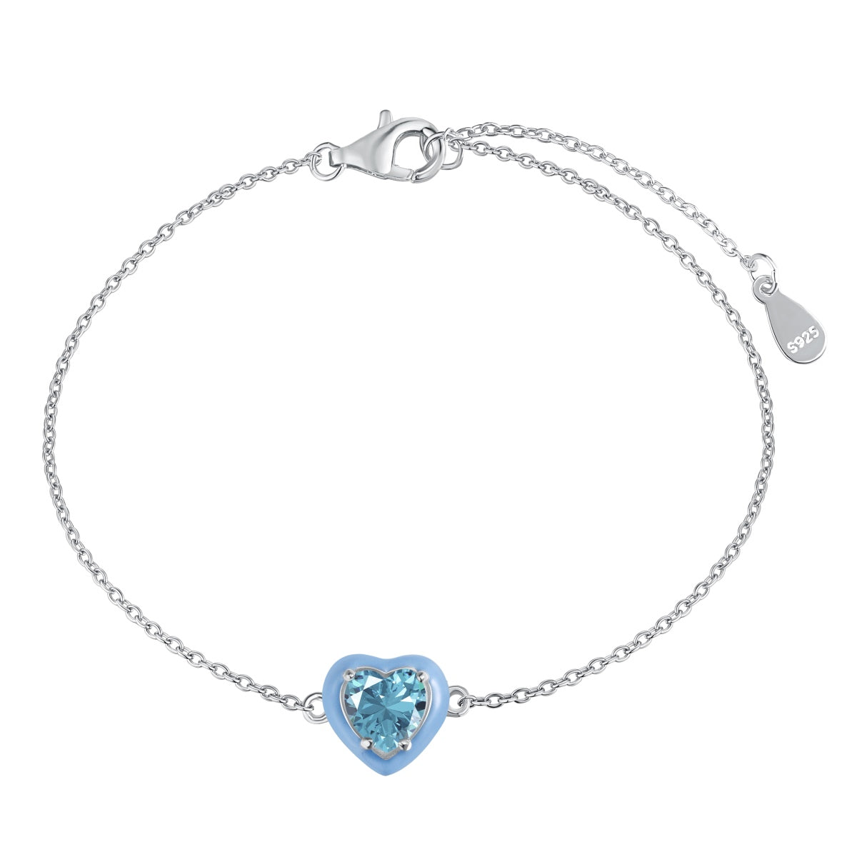 [HOT]Sparkling Romantic Heart Shape Lover Bracelet