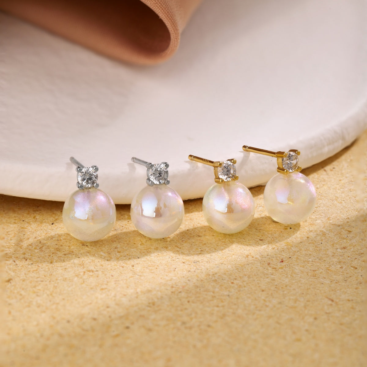 [HOT] Boucles d'oreilles en perles de sirène Symphony