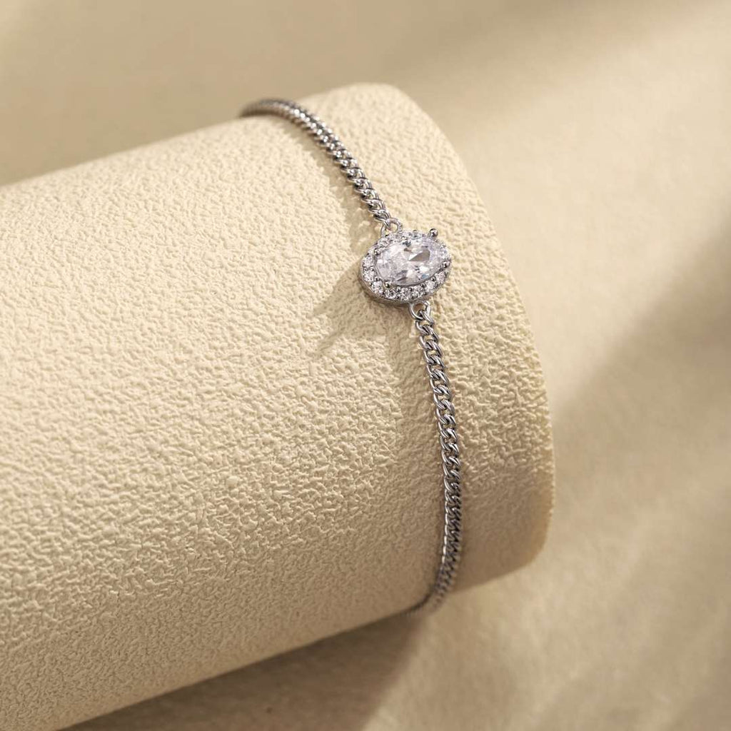 [HOT]Exquisite Oval Shape Bracelet