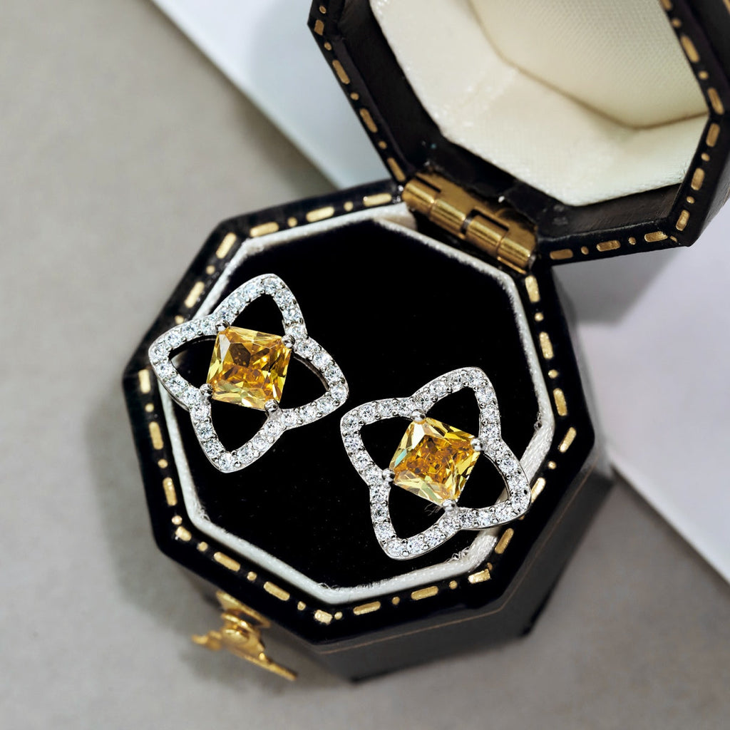 [HOT] Boucles d'oreilles élégantes en forme d'étoile taille princesse pour un usage quotidien